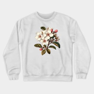 Vintage Cherry Blossom Art Crewneck Sweatshirt